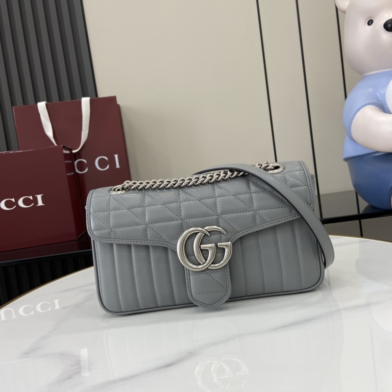 Сумка Gucci GG Marmont серый