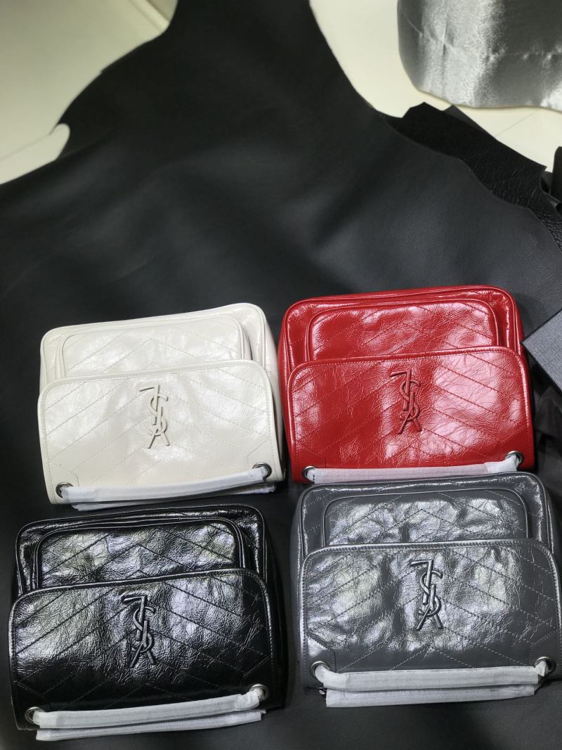Женская сумка через плечо с логотипом YSL Saint Laurent