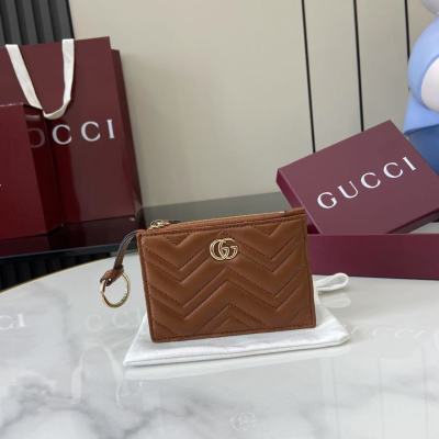 Кошелёк Gucci с молнией и кольцом