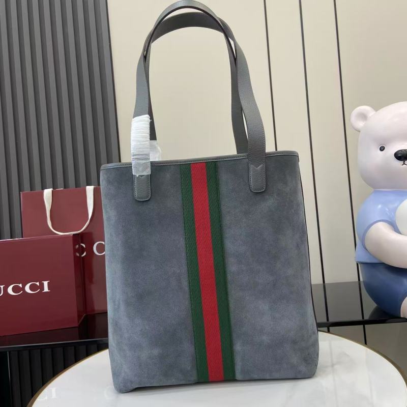 Сумка-тоут Gucci с замшевой текстурой