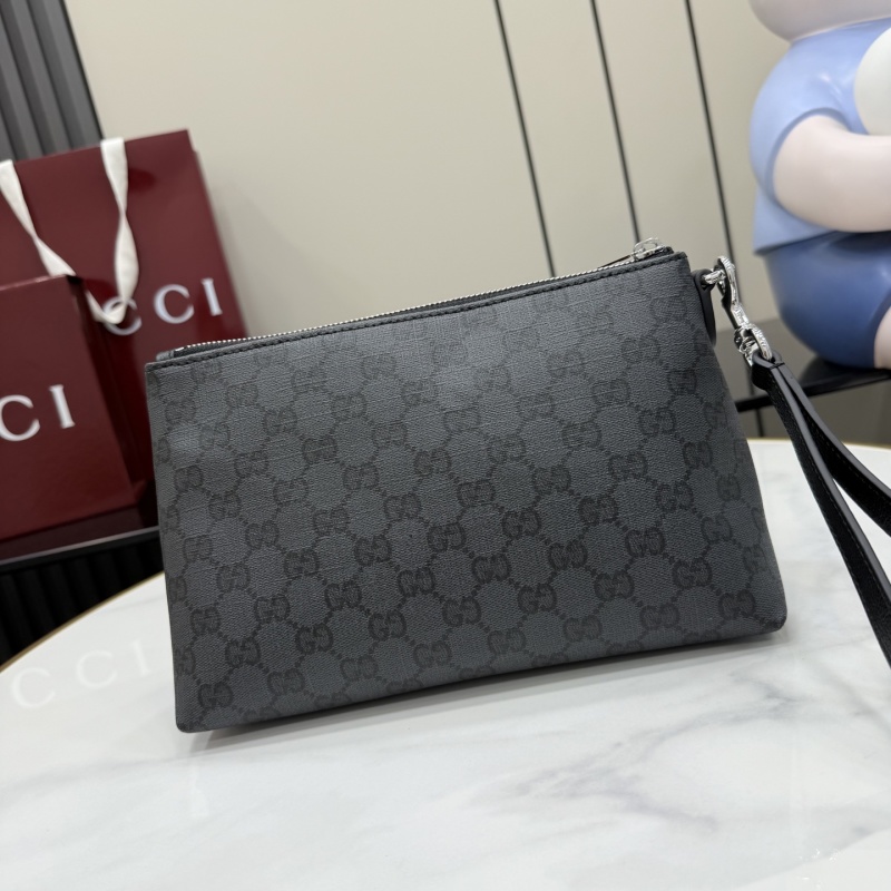 Портмоне Gucci с принтом и ремешком