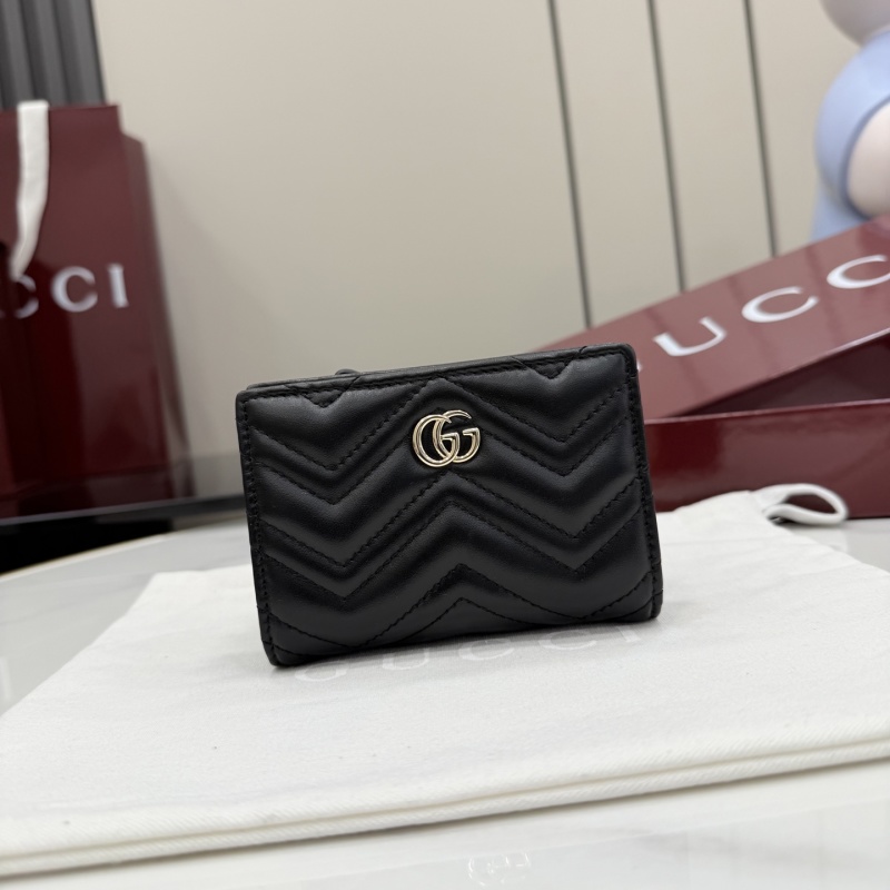 Кожаный кошелек Gucci с логотипом GG