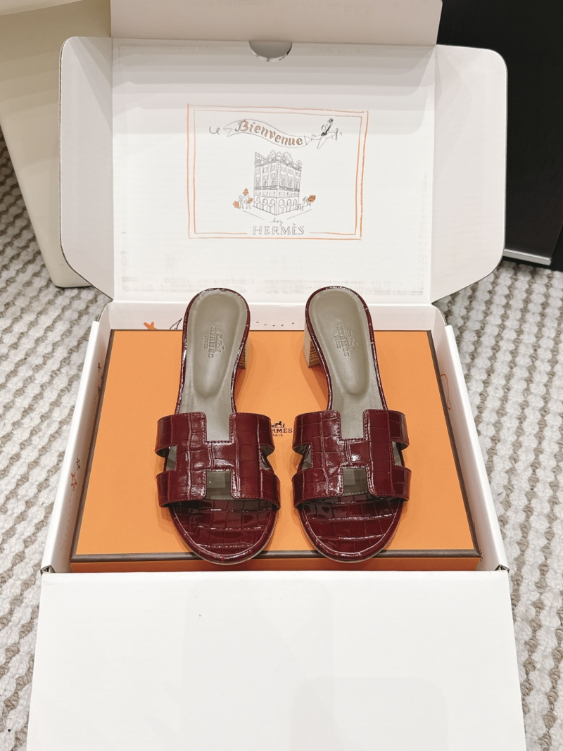Женские сандалии с декоративной буквой H Hermès