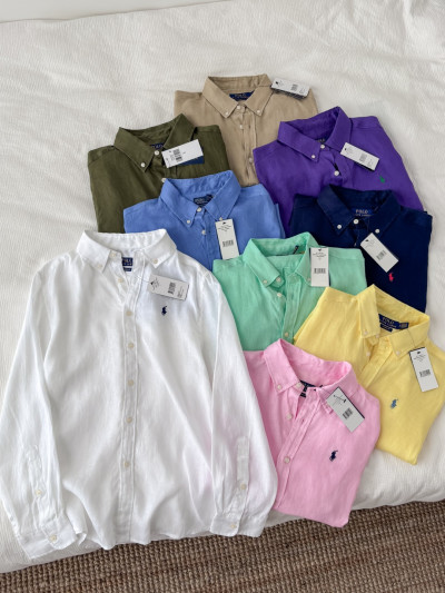 Рубашка Polo Ralph Lauren из натурального льна