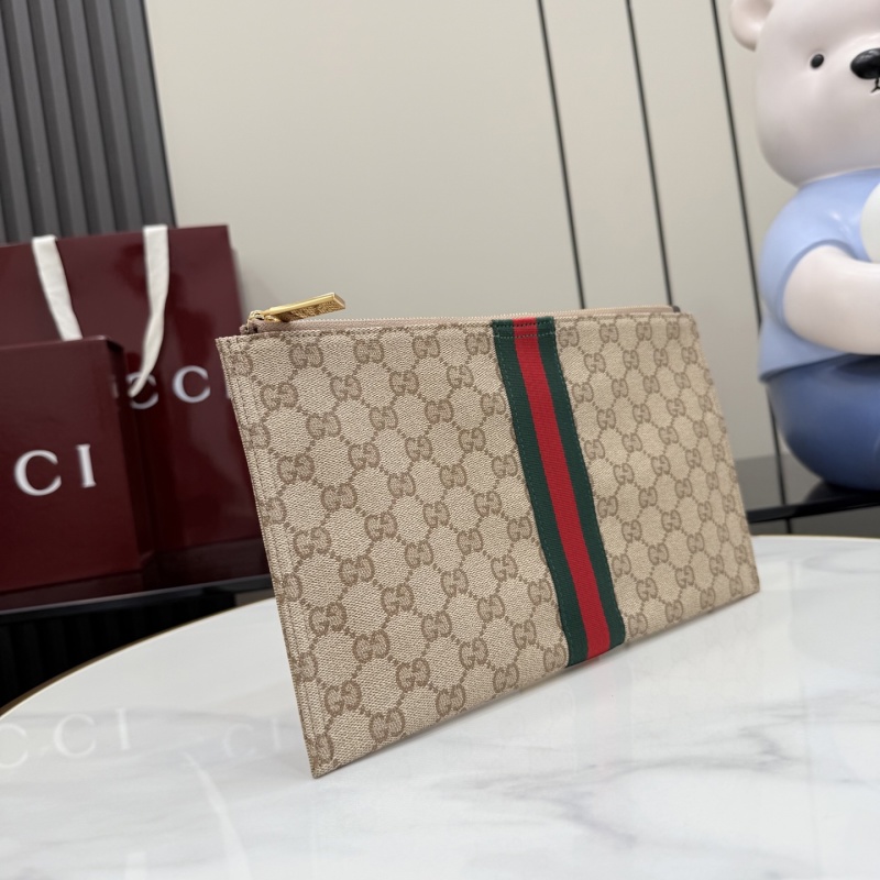 Портмоне Gucci с молнией и полосой