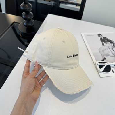 Кепка Acne Studios бежевая