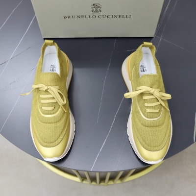 Кроссовки Brunello Cucinelli желтые