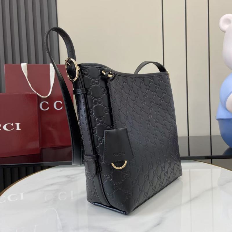 Сумка Gucci черная с логотипом