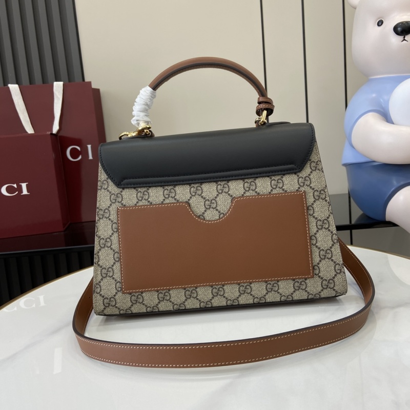 Сумка Gucci с монограммой и замком