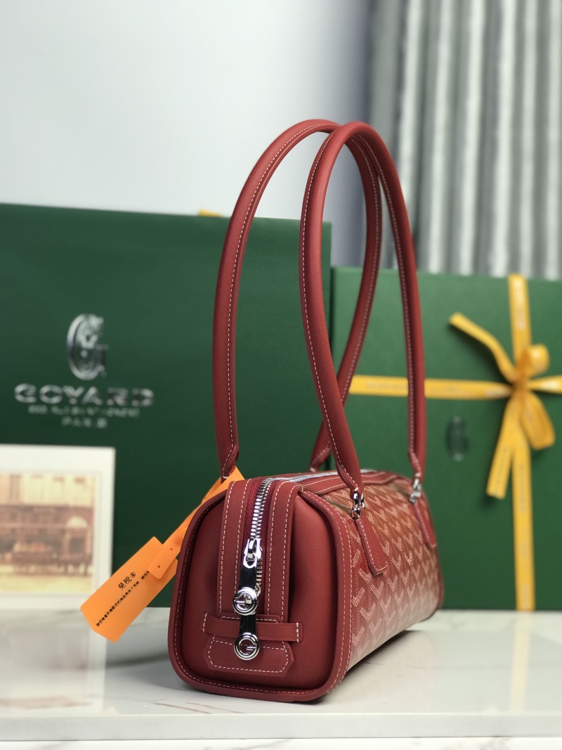 Сумка Goyard Bonbonniere бордового цвета