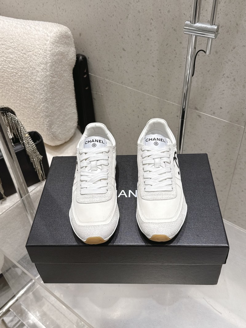 Женские кроссовки комбинированные Chanel
