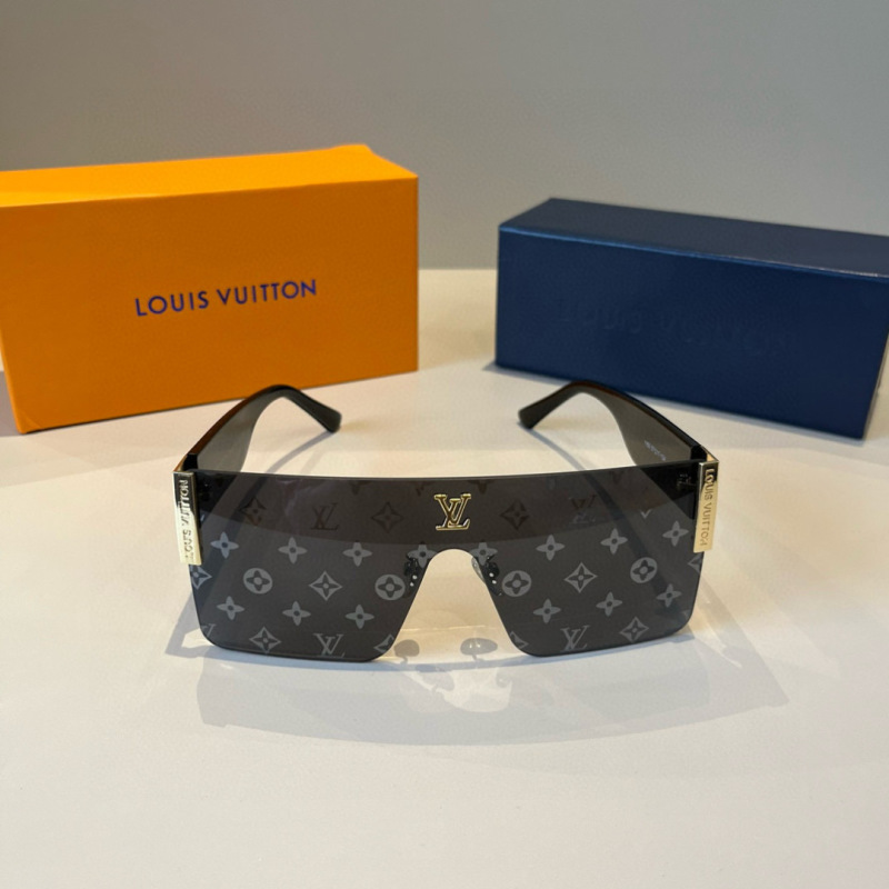 Солнцезащитные очки Louis Vuitton с прозрачными линзами