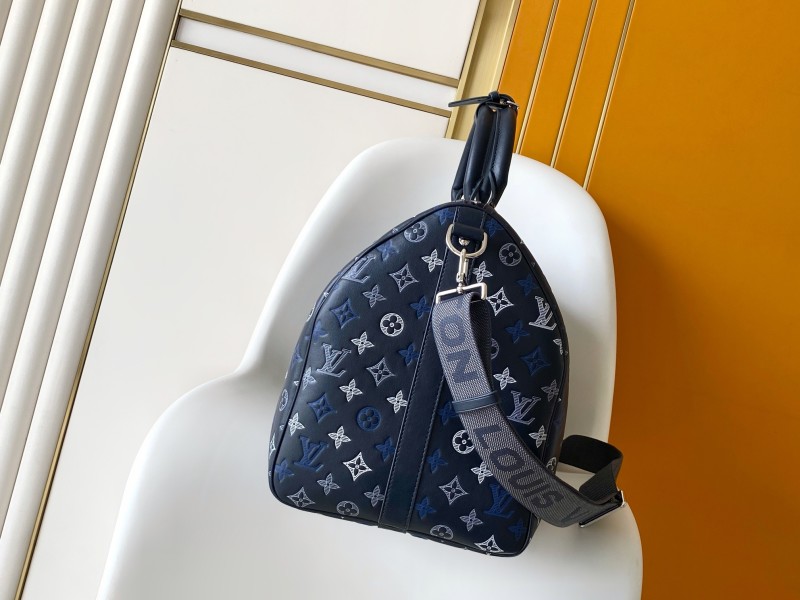 Дорожная сумка Louis Vuitton Keepall Bandoulière 50 Monogram Shadow