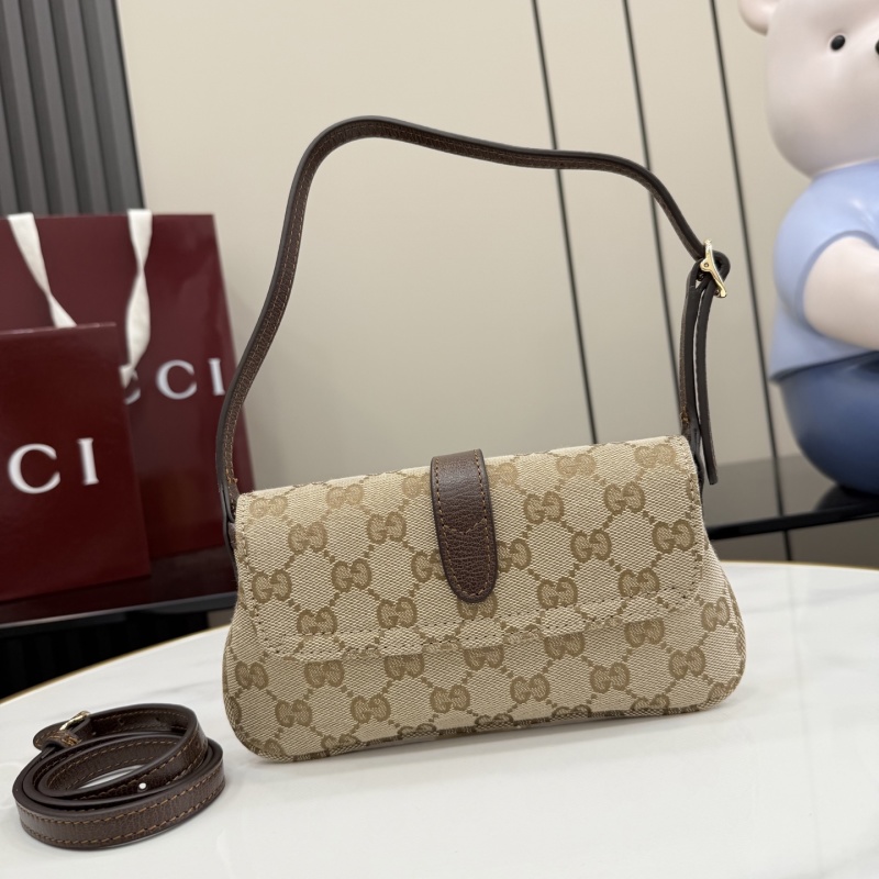 Сумка Gucci с монограммой и ремешком