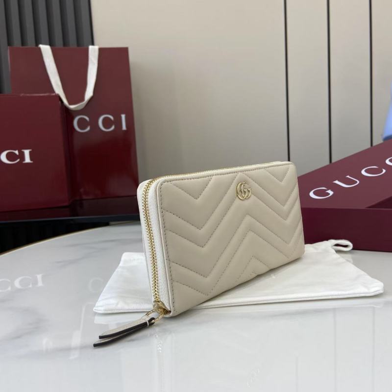 Портмоне Gucci с молнией и логотипом