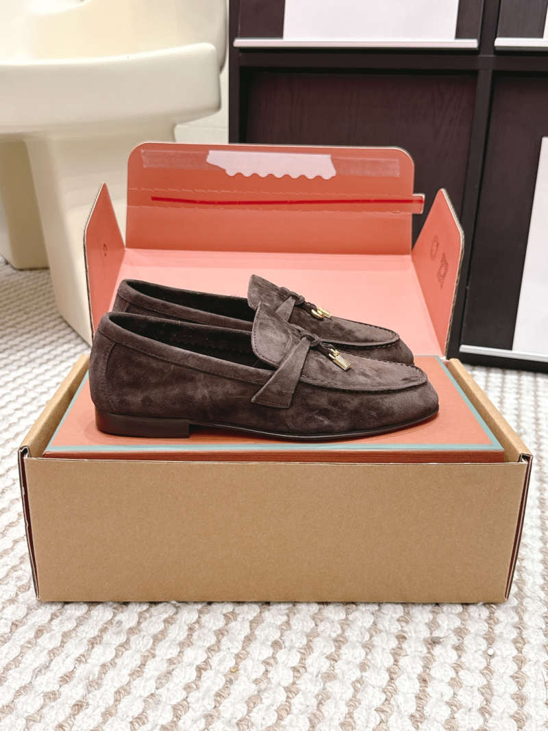 Loro Piana Summer Walk кожаные лоферы