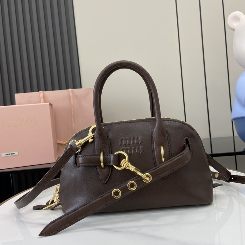 Сумка Miu Miu 5BB169 коричневая