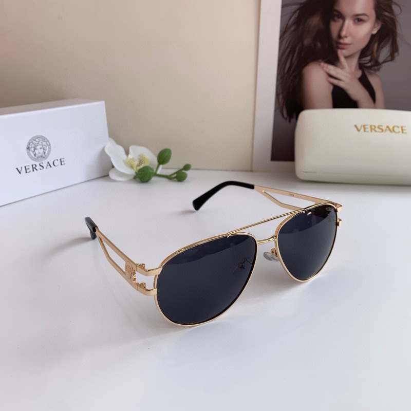 Солнцезащитные очки Versace золотые