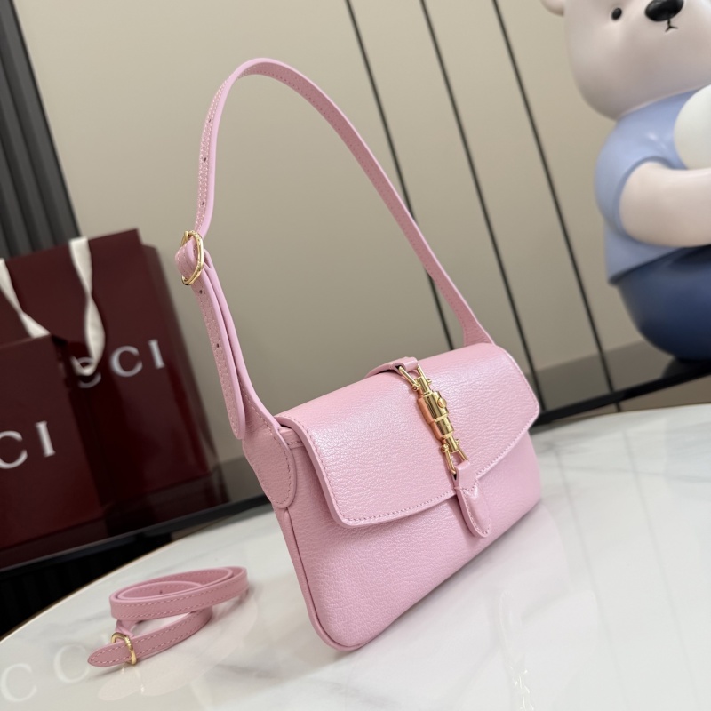 Женская сумка-кроссбоди Gucci розовая