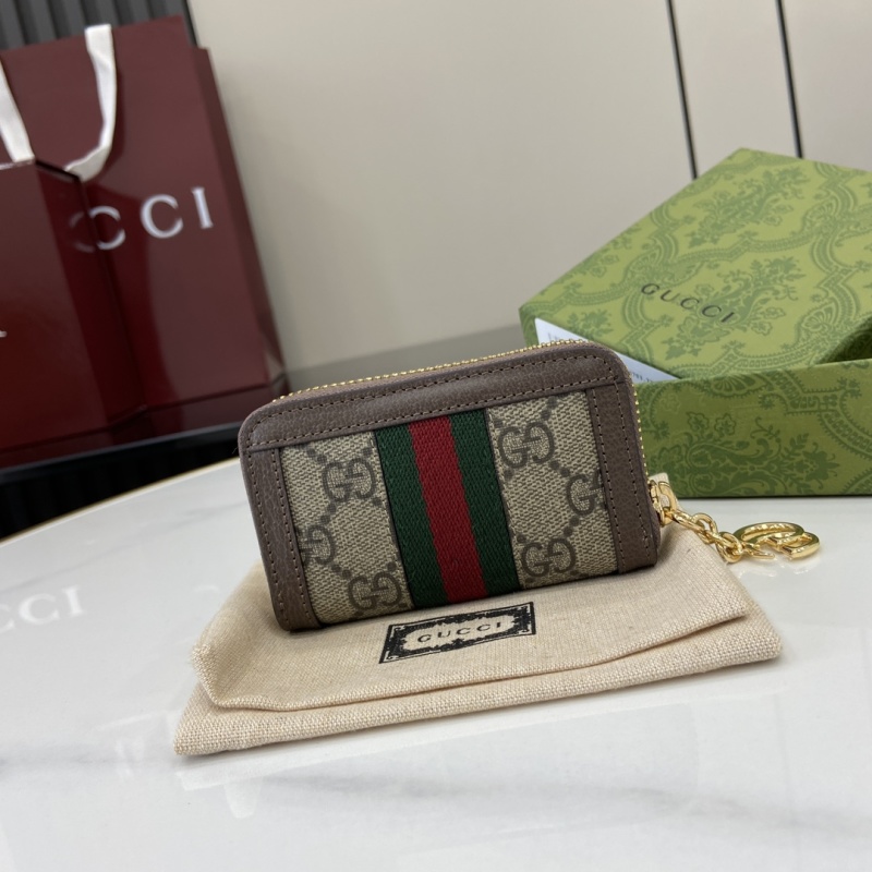 Кошелёк Gucci с монограммой и замком