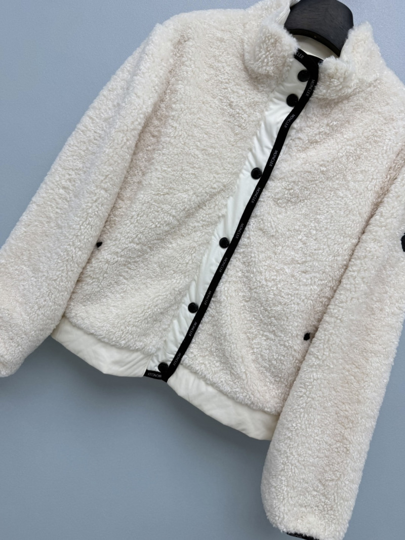 Куртка Moncler с тёплым твидом