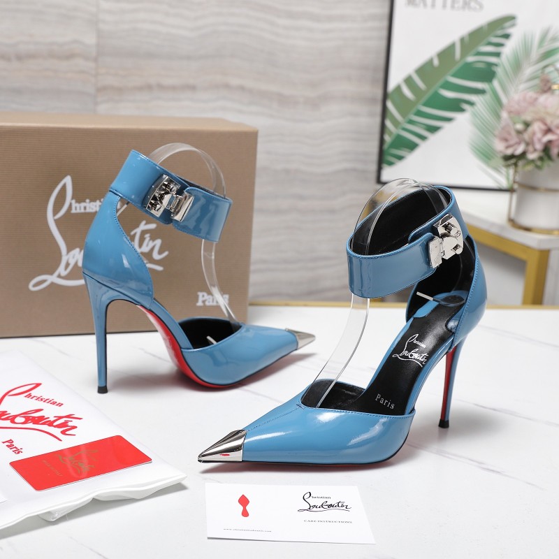 Туфли Christian Louboutin с металлическим носком