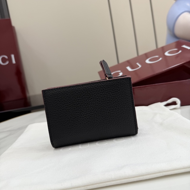 Портмоне Gucci черный с логотипом GG