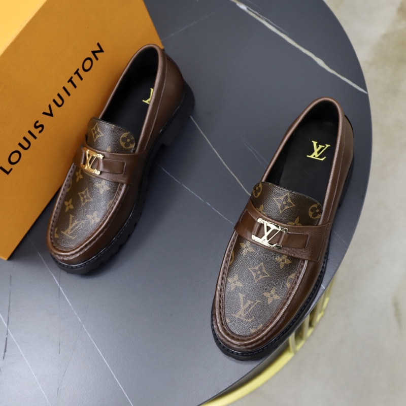 Мужские мокасины Louis Vuitton Коричневые