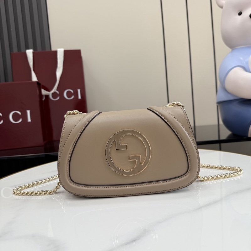 Сумка Gucci бежевая с цепочкой