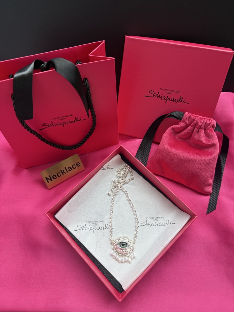 Колье с подвесками и бусинами Schiaparelli