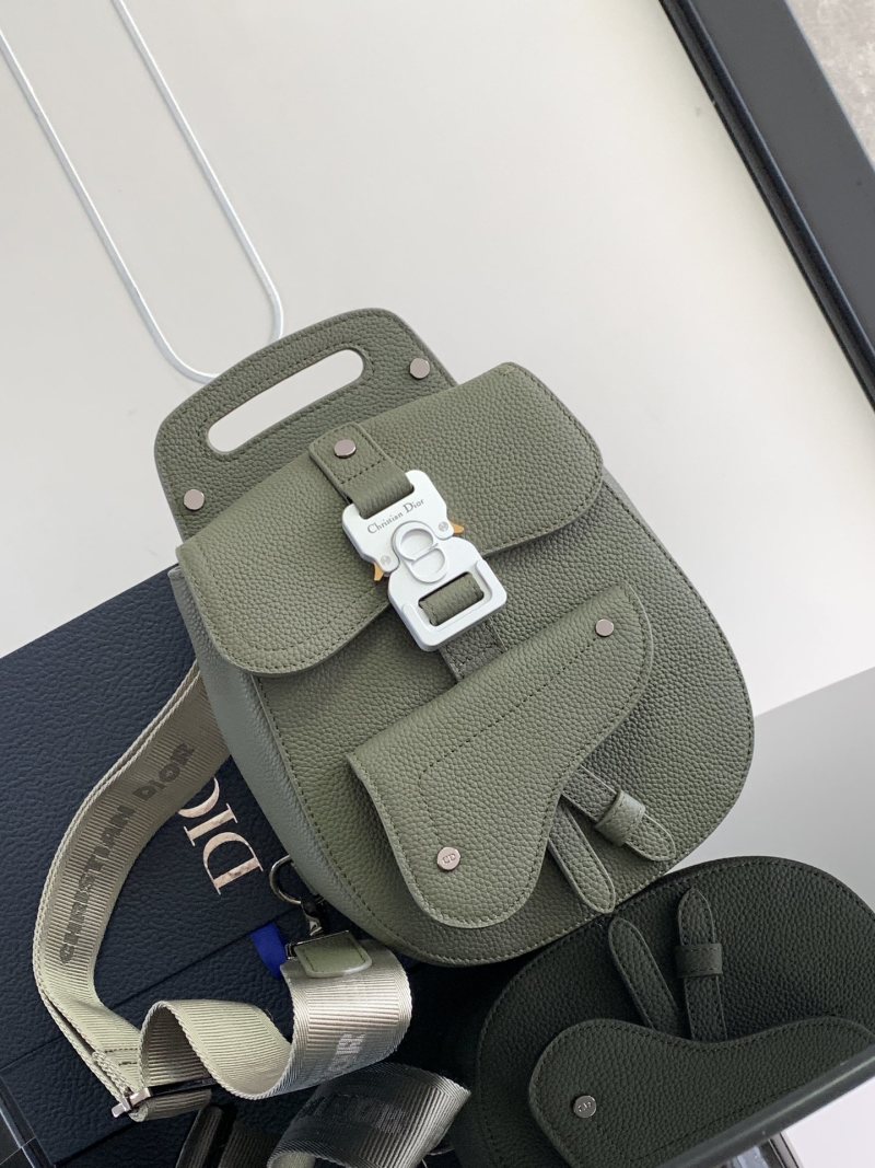 Сумка Dior Saddle оливковый