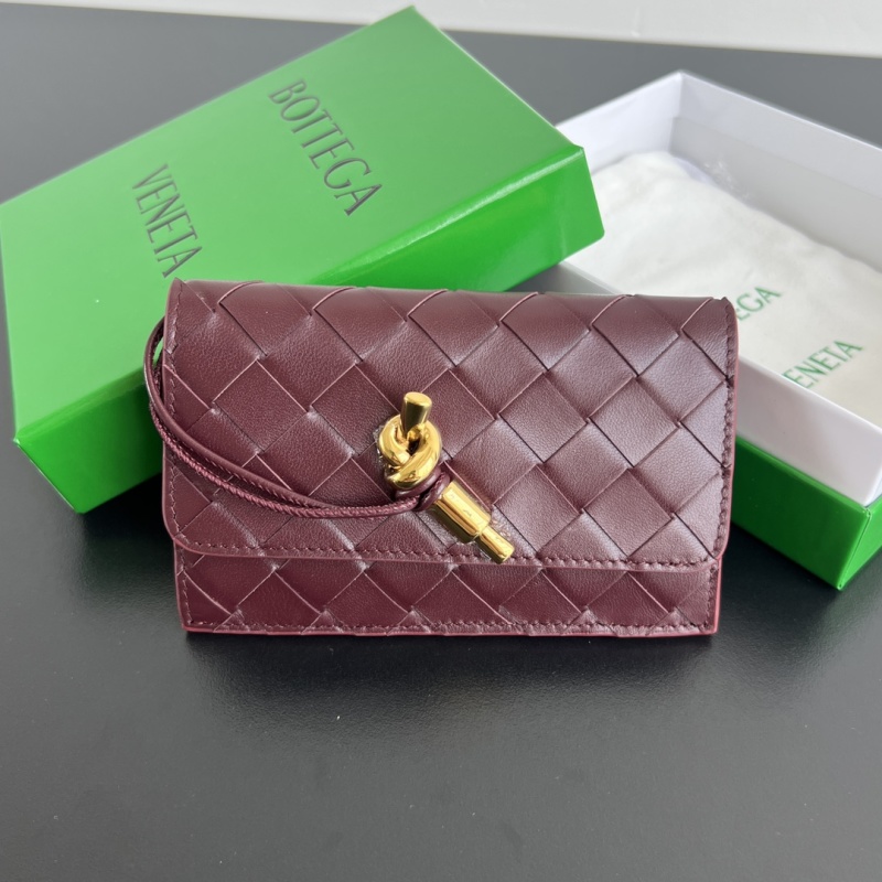 Картхолдер Bottega Veneta с плетением Intrecciato