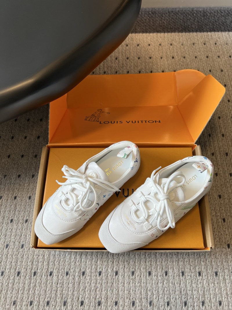 Ретро кеды Louis Vuitton белые женские