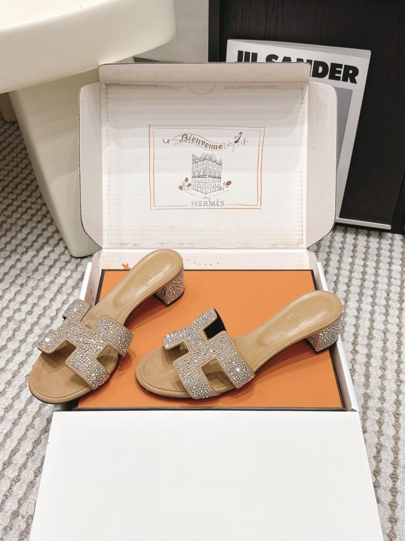 Женские сандалии с декоративной буквой H Hermès