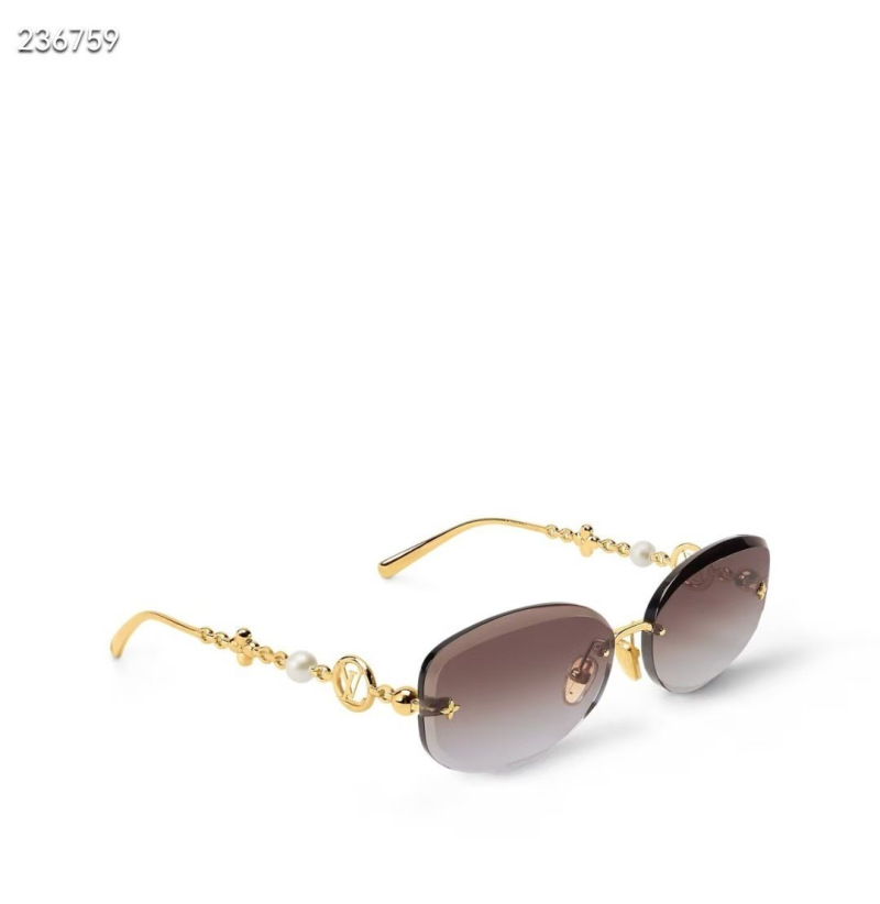 Очки Louis Vuitton модель Z3166U золотистые