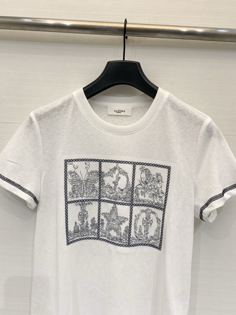 Футболка Isabel Marant с вышивкой
