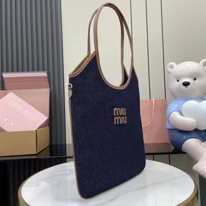 Сумка-тоут Miu Miu из денима