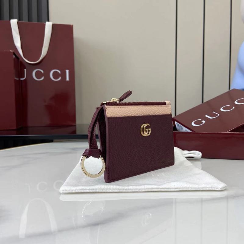Портмоне Gucci с молнией и кольцом
