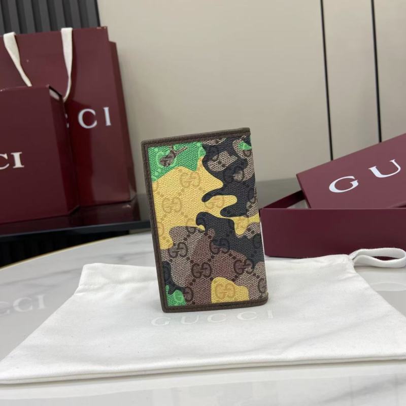 Портмоне Gucci с принтом GG и камуфляжем