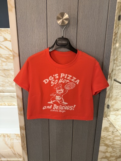 Футболка с принтом DG'S PIZZA