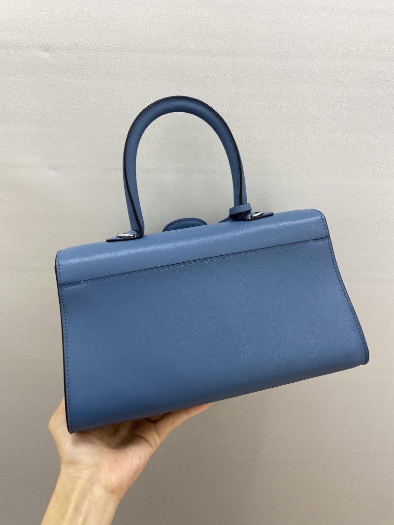 Сумка Delvaux Brillant голубая
