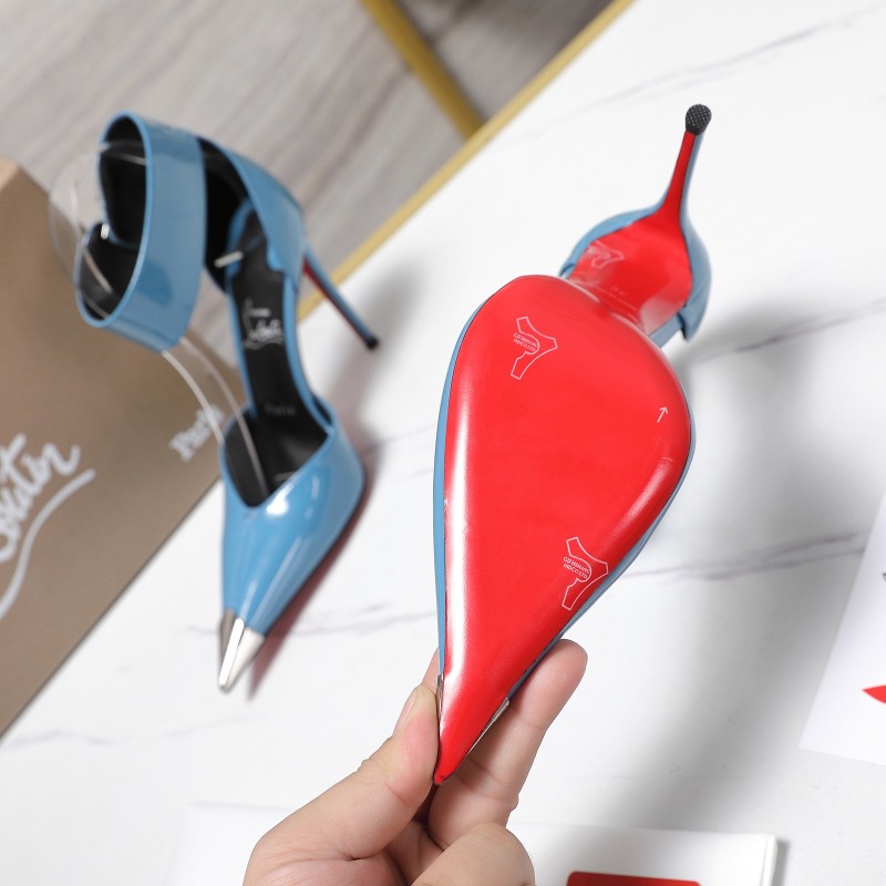 Туфли Christian Louboutin с металлическим носком