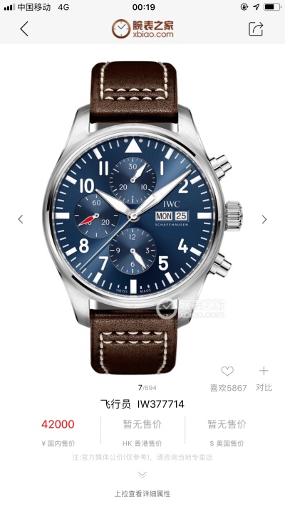 Часы IWC