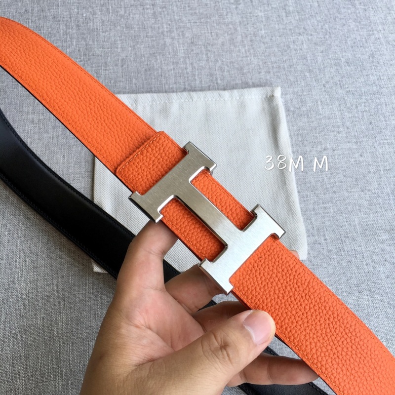 Ремень кожаный двусторонний Hermès