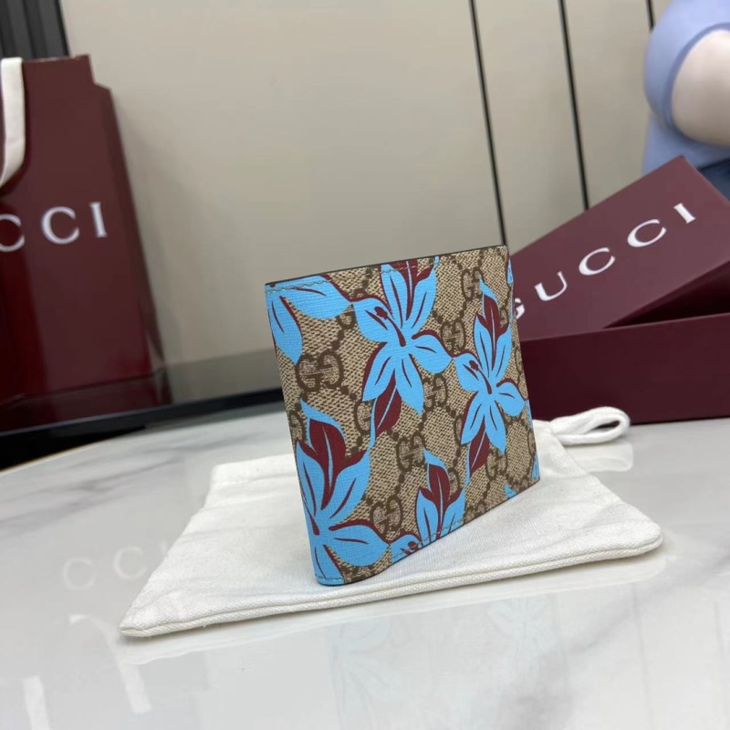 Портмоне Gucci с цветочным принтом