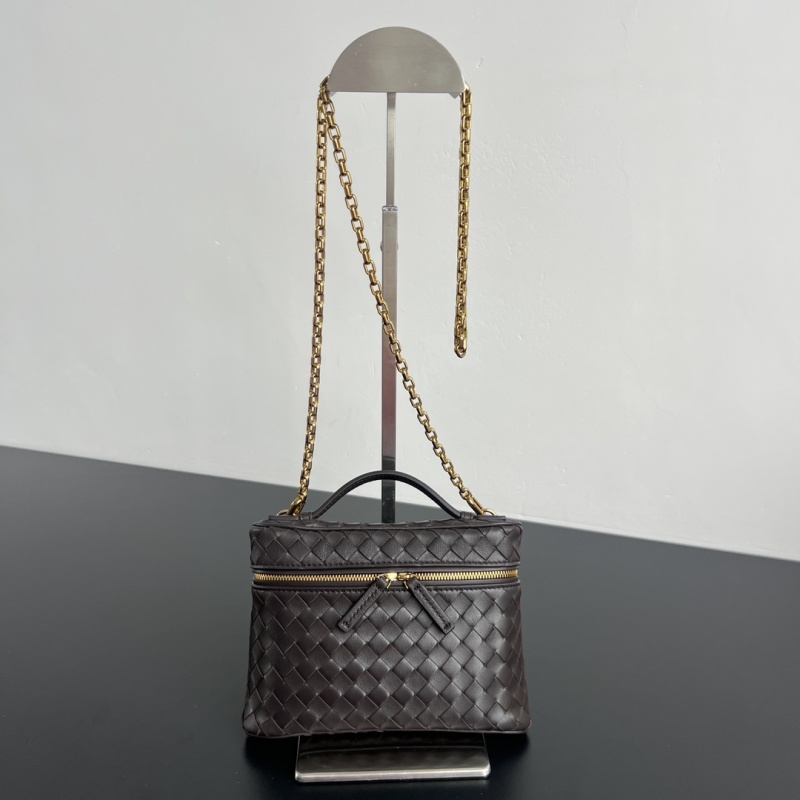 BV Soft Vanity Chain Cosmetic Bag Bottega Veneta