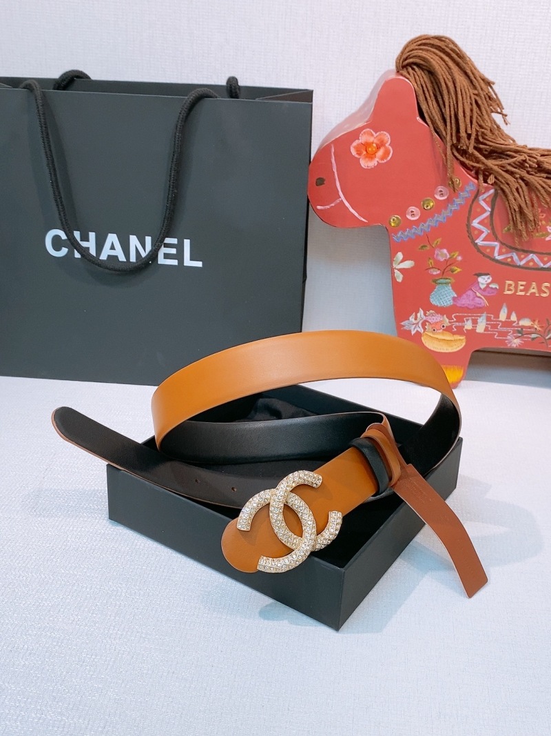 Двусторонний ремень для женщин Chanel