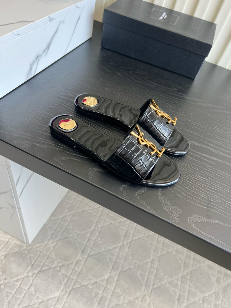 Шлёпанцы Saint Laurent