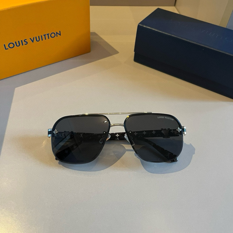 Солнцезащитные очки Louis Vuitton, классические авиаторы