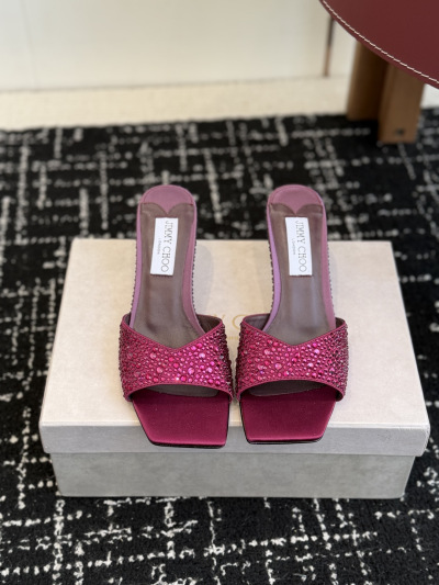Женские туфли Jimmy Choo со стразами, коллекция Весна-Лето 2026